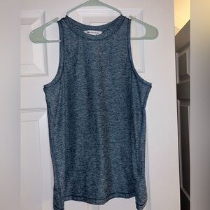 Women’s Athleta Blue Heather Work Out Top
